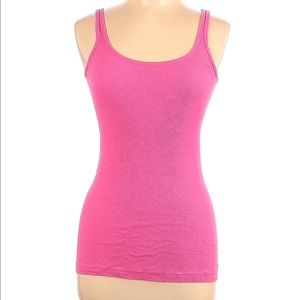 Vince Ribbed Bright Pink Tank size XS NWT